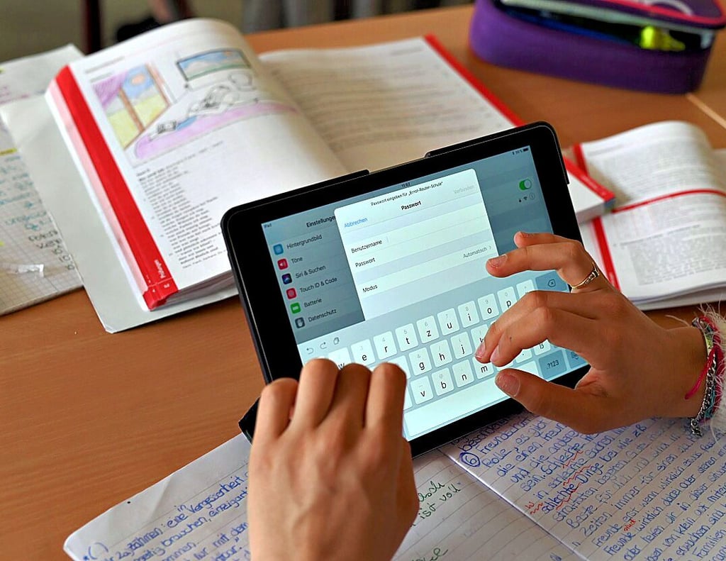 Rund 40 Lehrerinnen und Lehrer der Schulen der Gemeinde Barleben können ihre vom Land zur Verfügung gestellten Endgeräte nicht nutzen.