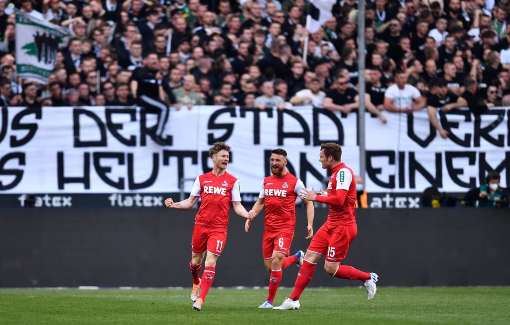 Der Kölner Sieg beim Rheinderby in Mönchengladbach stieß einigen Borussia-Fans übel auf.