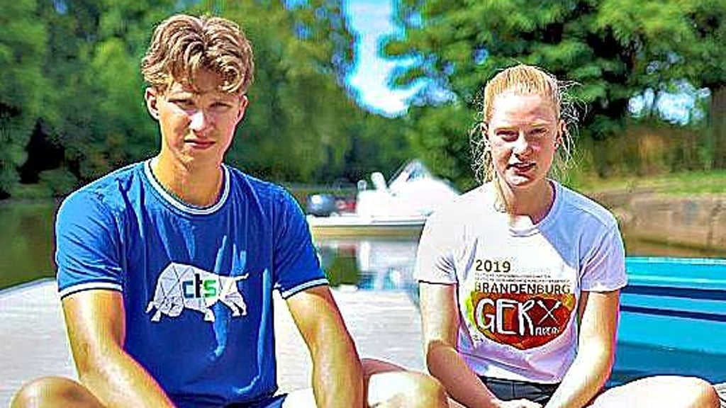 Zwei der acht Hoffnungsträger in Krefeld: Maximilian Pfautsch und Charlotte Luster