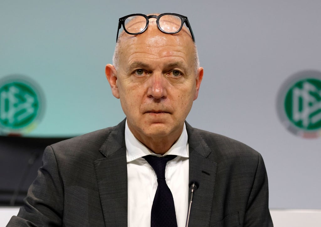 Tauschte sich mit Katar-Kritikerin Lise Klaveness aus: DFB-Boss Bernd Neuendorf.
