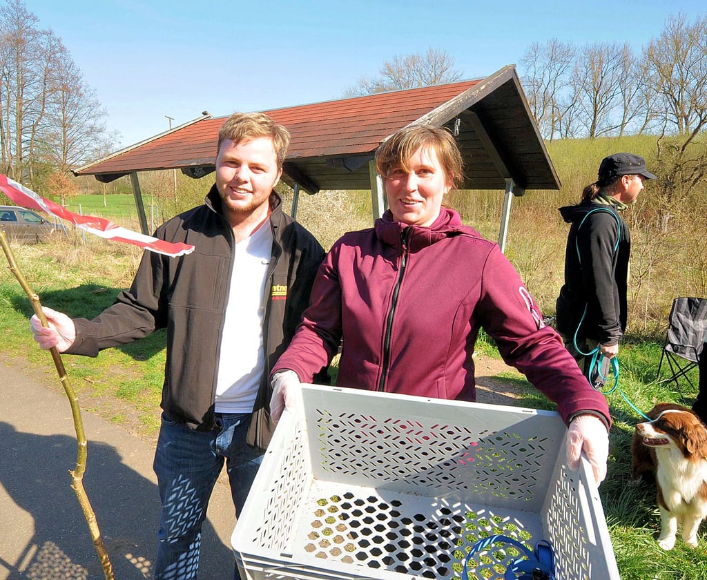 Oskar Ambrosch und Philine Scharf verstärken ab der diesjährigen Saison das Team der ehrenamtlichen Rehkitz-Retter aus dem Unstruttal.