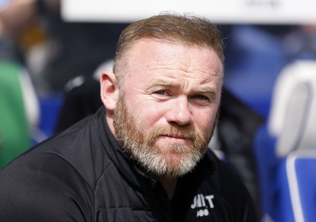 Ist als Trainer mit seinem Club Derby County in die 3. englische Liga abgestiegen: Wayne Rooney.