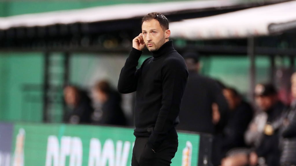 War in Sorgen nach der ersten Hälfte seines Teams gegen Union: RB-Coach Domenico Tedesco