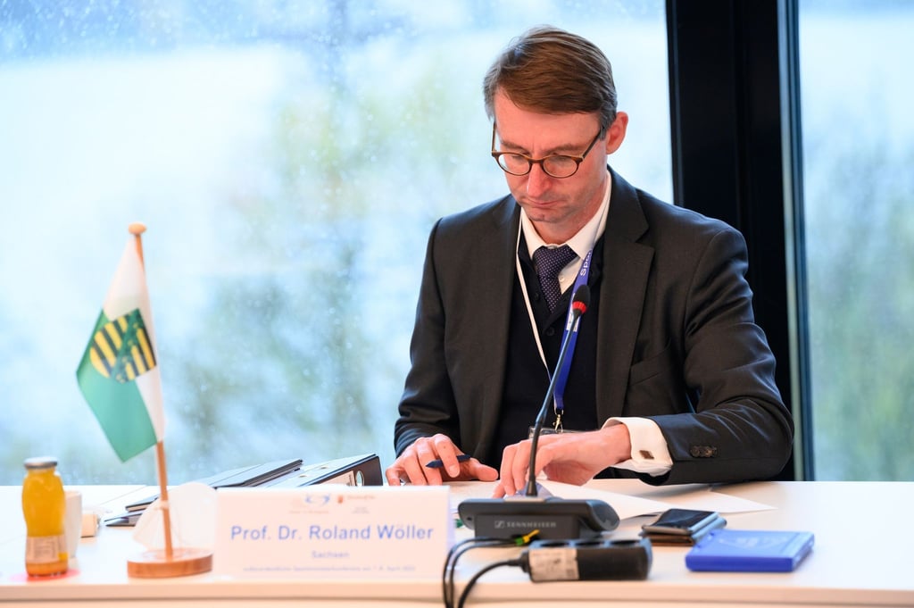 Sachsens Innenminister Roland Wöller (CDU).