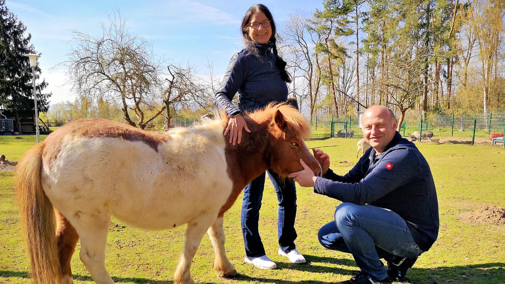Carmen Clemens und Lars Dörge machen sich Sorgen um den Fortbestand des Fördervereins Tiergehege „Am Fallstein" und damit auch um die 16 tierischen Bewohner der Anlage.