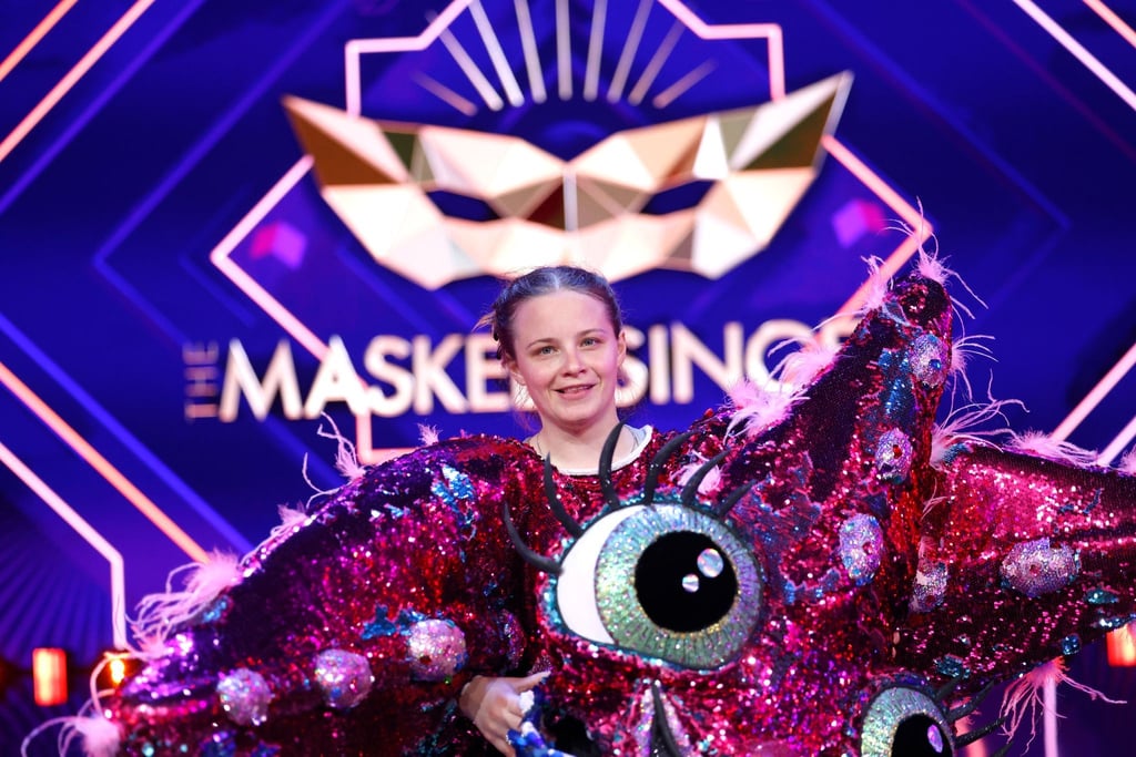 Schauspielerin Jasna Fritzi Bauer verbarg sich hinter der Maske des Seesterns.