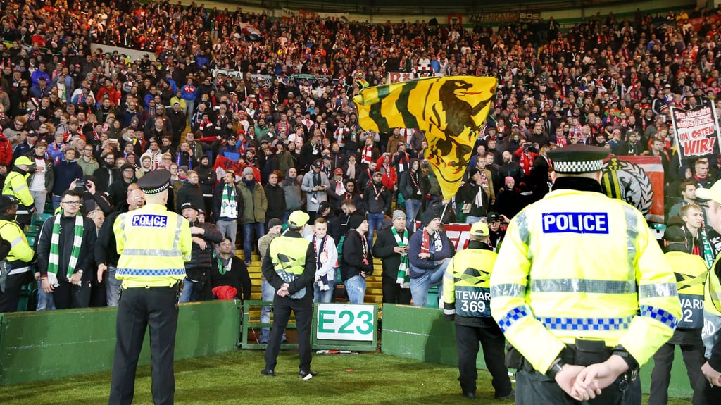 RB-Fans reisten zum Spiel gegen Celtic in der Europa League 2018 schon einmal nach Glasgow.