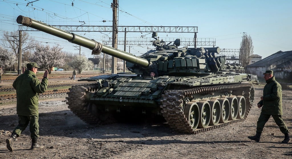 T-72-Panzer der russischen Armee (Archivbild). Slowenien eine größere Stückzahl seiner T-72-Kampfpanzer an die Ukraine abgeben und aus Deutschland dafür Ersatz erhalten.
