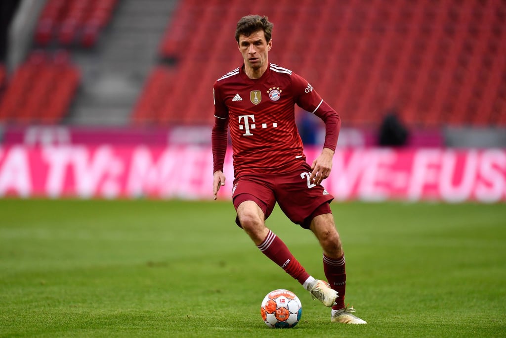 Thomas Müller steht mit dem FC Bayern München vor der zehnten Meisterschaft in Folge.
