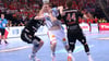 Gisli Kristjansson stellte die Erlangener immer wieder vor Probleme und hatte großen Anteil am Einzug des SCM ins Pokalfinale.