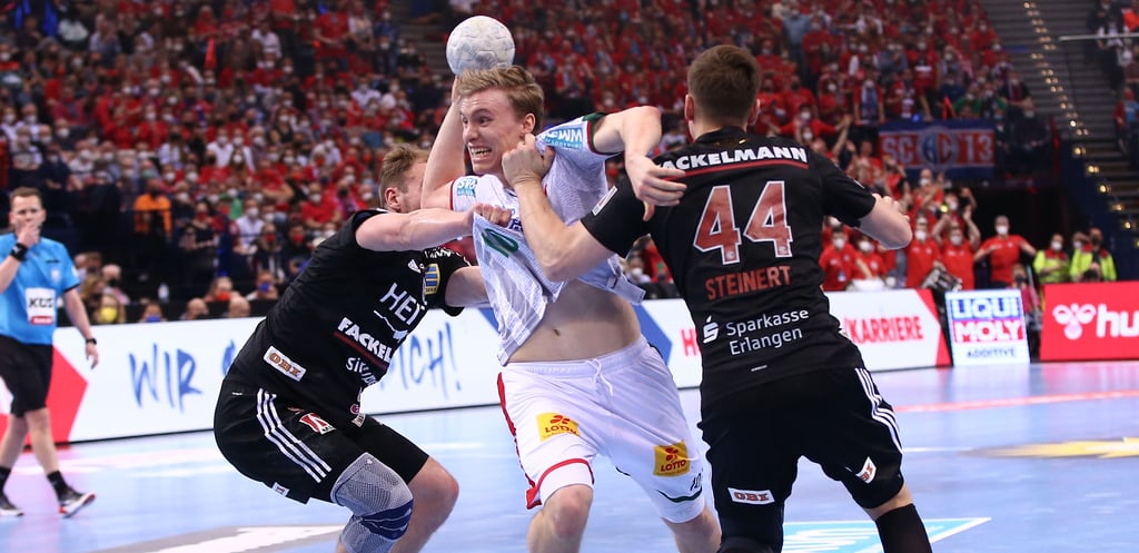 Gisli Kristjansson stellte die Erlangener immer wieder vor Probleme und hatte großen Anteil am Einzug des SCM ins Pokalfinale.