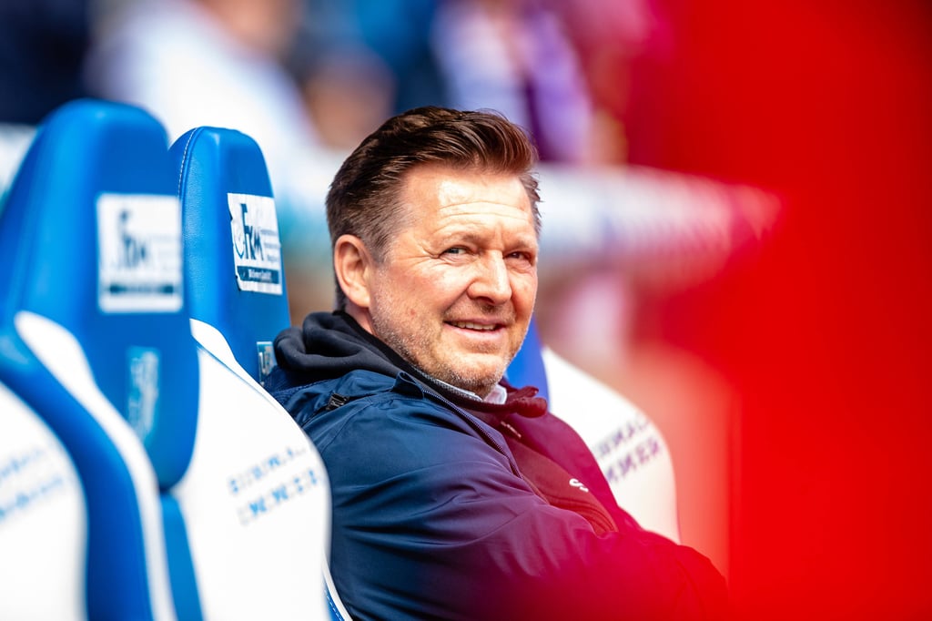 Trainer Christian Titz hat den FCM zurück in die zweite Liga geführt.