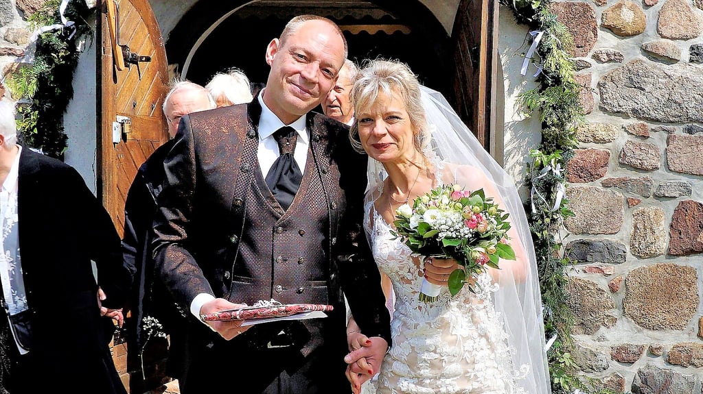 Ihre kirchliche Vermählung feierten Doreen Pflaumbaum-Zinnecker und Thomas Zinnecker im April in der Kader Kirche.