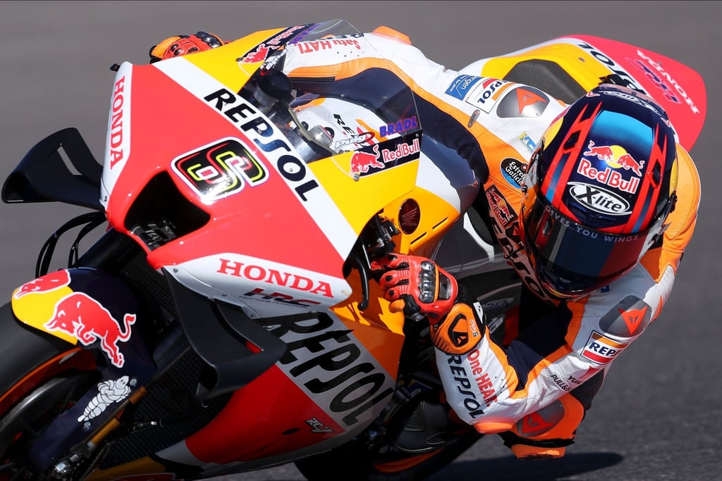 Motorrad-Rennfahrer Stefan Bradl kümmert sich inzwischen bei Honda vorrangig um die Entwicklungsarbeit.
