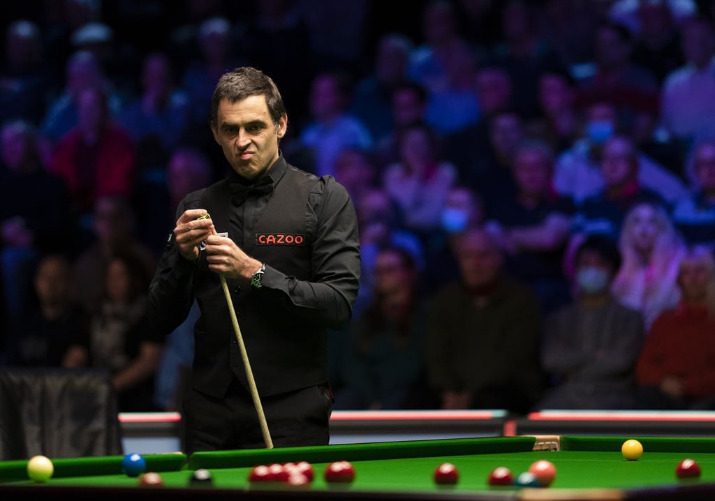 „The Rocket“, wie der Engländer Ronnie O'Sullivan genannt wird, gilt als einer der Favoriten bei der WM in Sheffield.