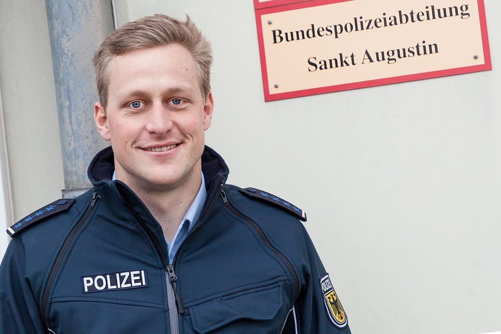 Max Rendschmidt ist erfolgreicher Rennkanute - und Polizeihauptmeister. Er wird von der Bundespolizei gefördert und ausgebildet.