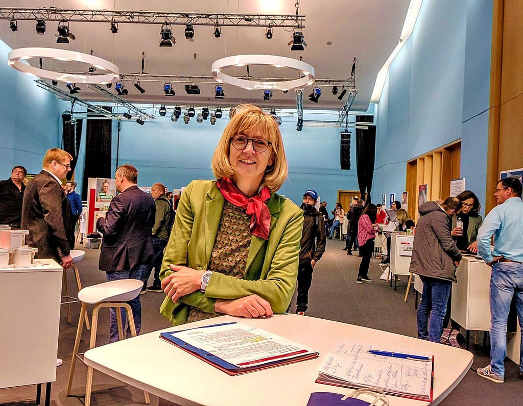 Birgit Ruhland, Chefin der Arbeitsagentur