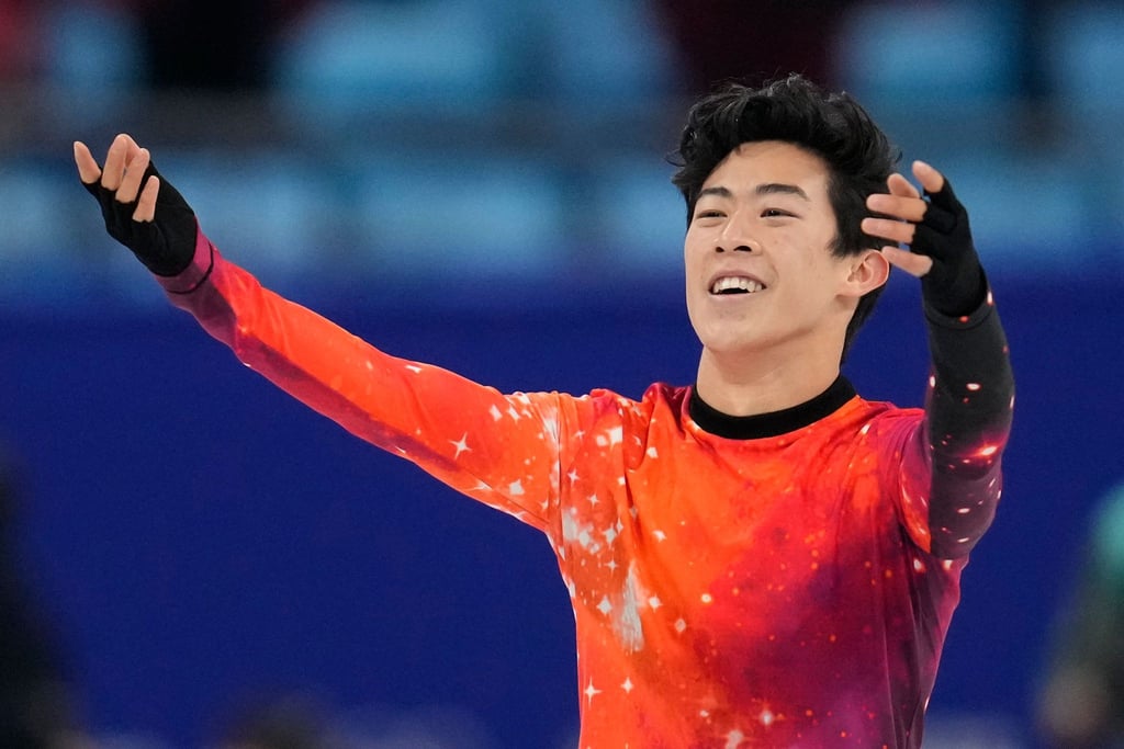 Olympiasieger Nathan Chen aus den USA.