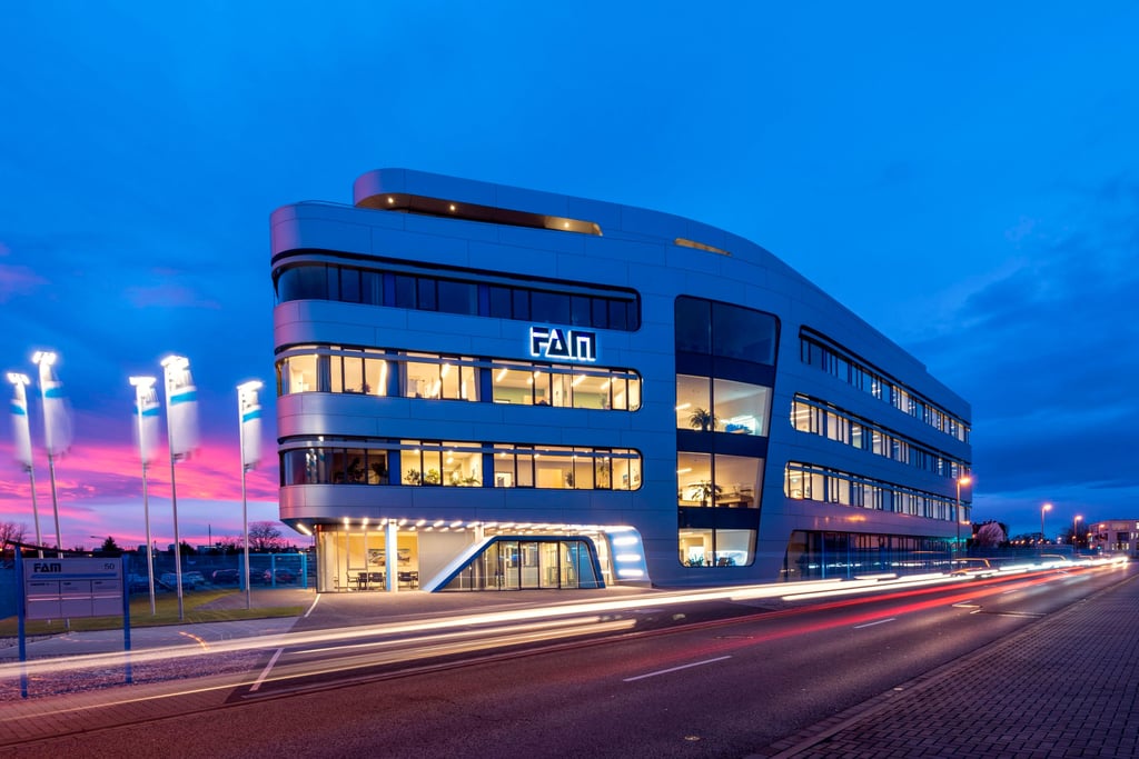 Der FAM-Stammsitz in Magdeburg.