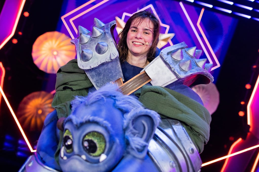 Nora Tschirner war der Ork bei „The Masked Singer“.
