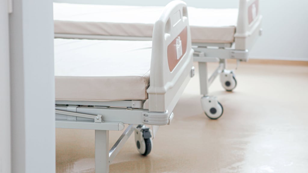 Die Auslastung der Krankenhausbetten in Sachsen-Anhalt lag 2020 bei 63,8 Prozent.
