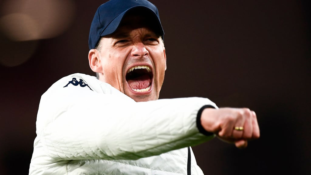 Alexander Blessin feiert seinen zweiten Sieg als Genua-Trainer.