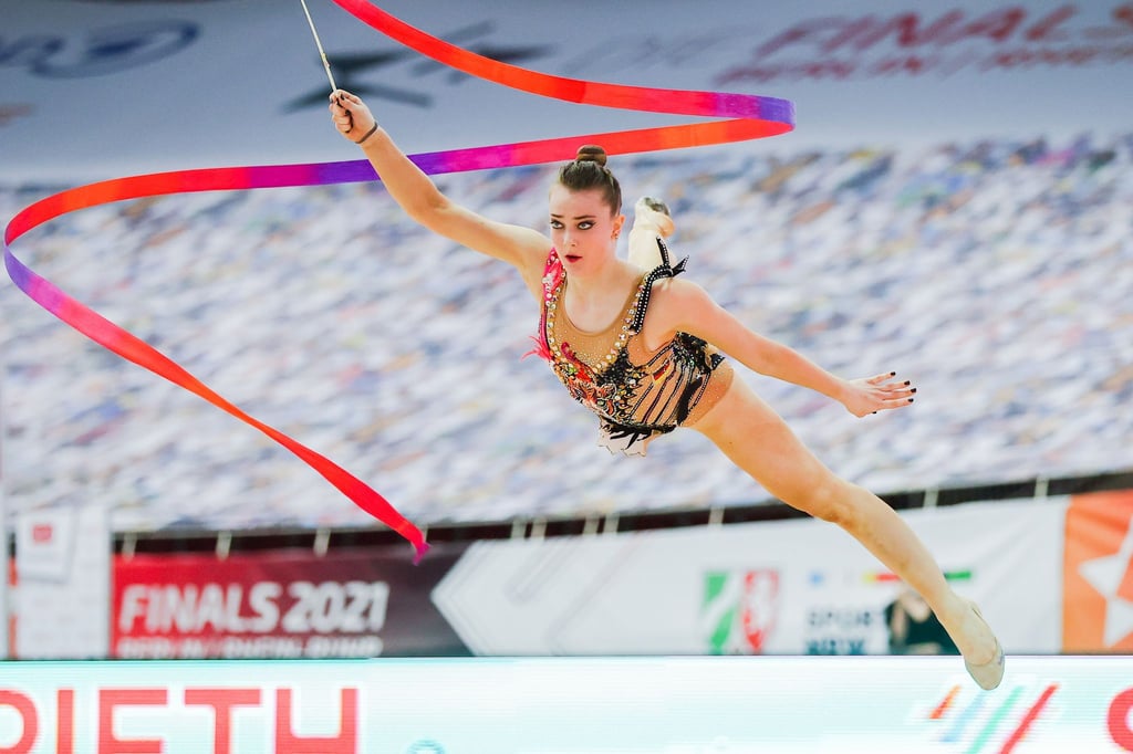 Beim Finale mit dem Ball bekam Margarita Kolosov in Taschkent mit 30,60 die höchste Punktzahl.