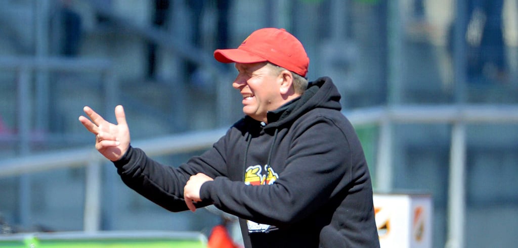 Drei Punkte holten die Germanen unter der Führung von Andreas Petersen (hier eine Szene vom Heimspiel gegen Chemnitz) am Sonntag in Meuselwitz.