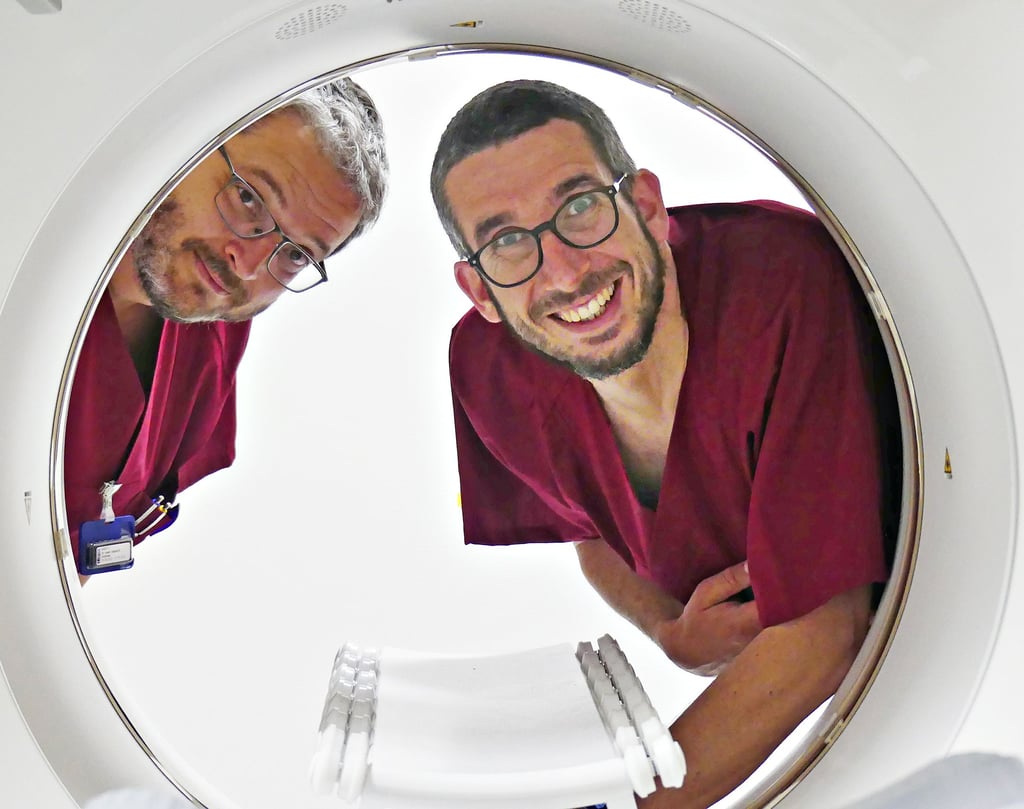 Andreas Odparlik (l.) und Andreas Hering wollen helfen, genauere Diagnosen zu stellen.