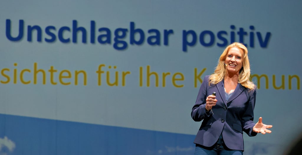 Am Montag sprach TV-Wettermoderatorin Claudia Kleinert bei der Volksstimme-Reihe "Wissen 2022" im Alten Theater in Magdeburg.