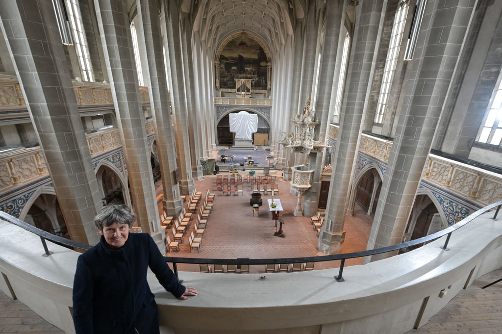 Die Marktkirche zu Halle ist eine der meistbesuchten Sehenswürdigkeiten und eine der wichtigsten spätgotischen Kirchenbauten in Sachsen-Anhalt. Foto: