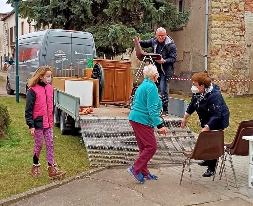 Im Gemeindehaus in Königsborn werden Möbelspenden angenommen.