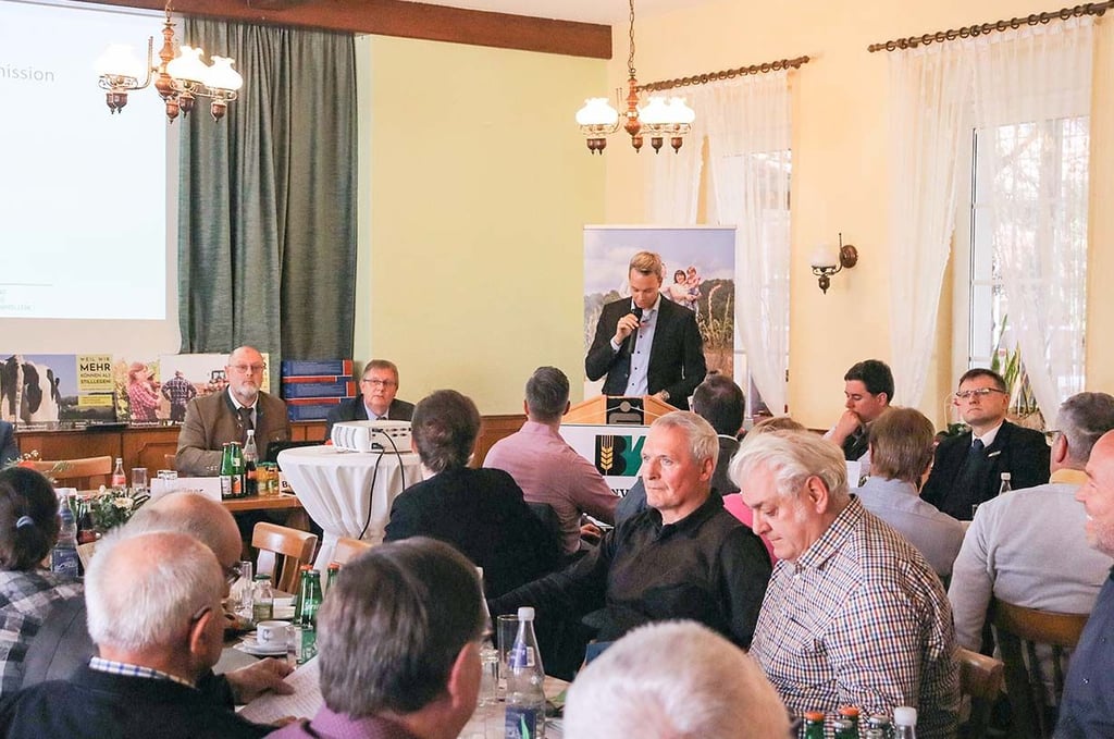 Auf der Jahresmitgliederversammlung wurde auch der neue Vorstand des Bauernverbands „Anhalt“ gewählt.