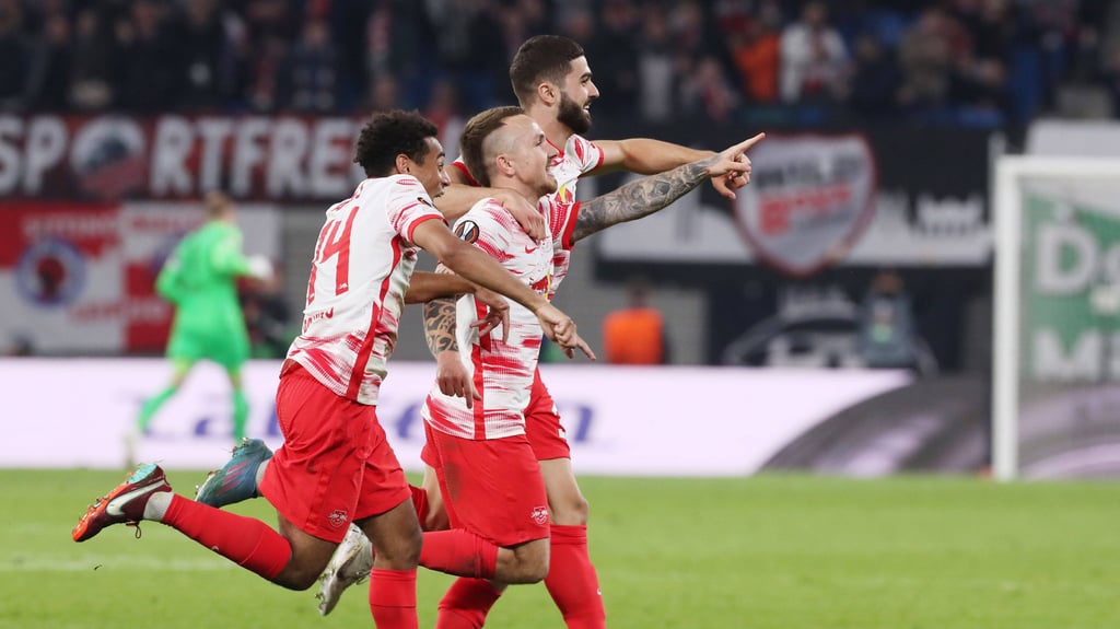 Held des Abends: RB Leipzigs Torschütze Angeliño.