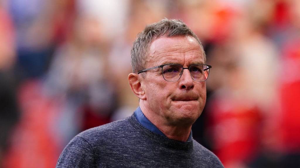 Ralf Rangnick trainiert noch bis Saisonende Manchester United.