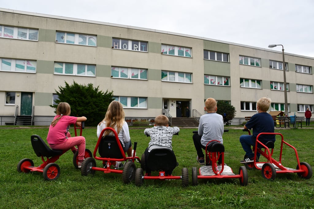 Die Kinder in Magdeburg-Rothensee warten auf ihr neues Hortgebäude.