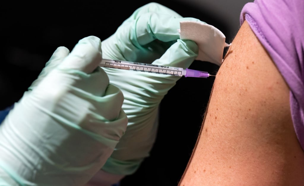 Eine Impfung gegen das Coronavirus.