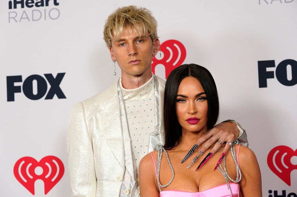 US-Schauspielerin Megan Fox und ihr Verlobter, der Rapper Machine Gun Kelly.