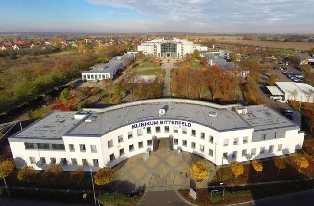 DAs Gesundheitszentrum Bitterfeld-Wolfen.