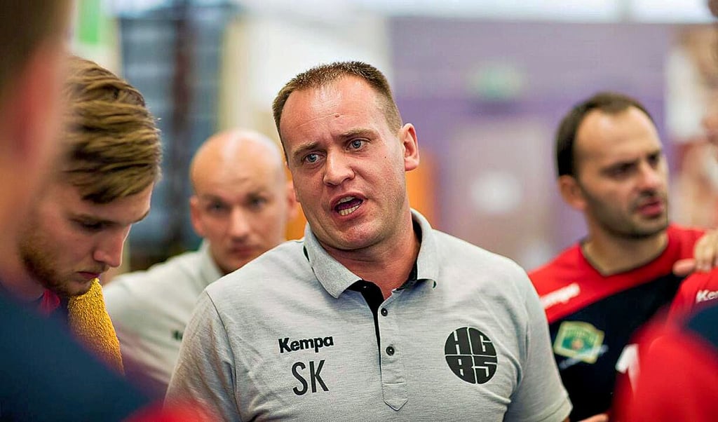 Svajunas Kairis, hier als Coach der HG Köthen und derzeit noch beim HBV Jena unter Vertrag, wird in der kommenden Saison neuer Trainer der Männer des HC Burgenland.