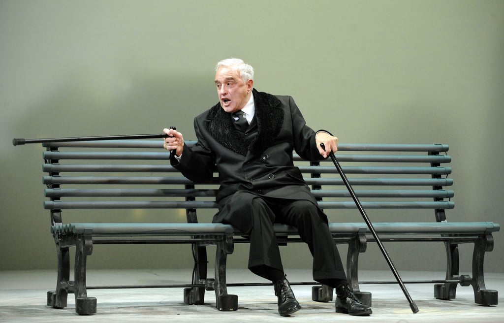 Michael Degen Stücke „Heldenplatz“ im Theater in der Josefstadt in Wien. Degen drehte nicht nur Filme, sondern stand auch gern auf der Bühne.