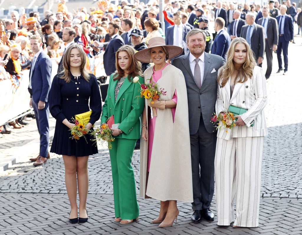 Die royale Familie in Maastricht.
