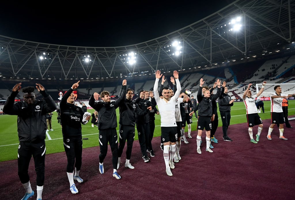 Bei der Eintracht ist der Blick schon auf das Europa-League-Rückspiel gegen West Ham gerichtet.