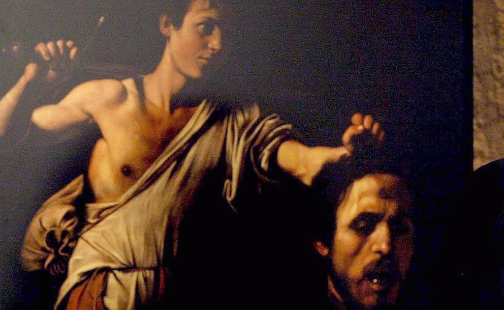 Caravaggios Gemälde "David mit dem Kopf von Goliath"
