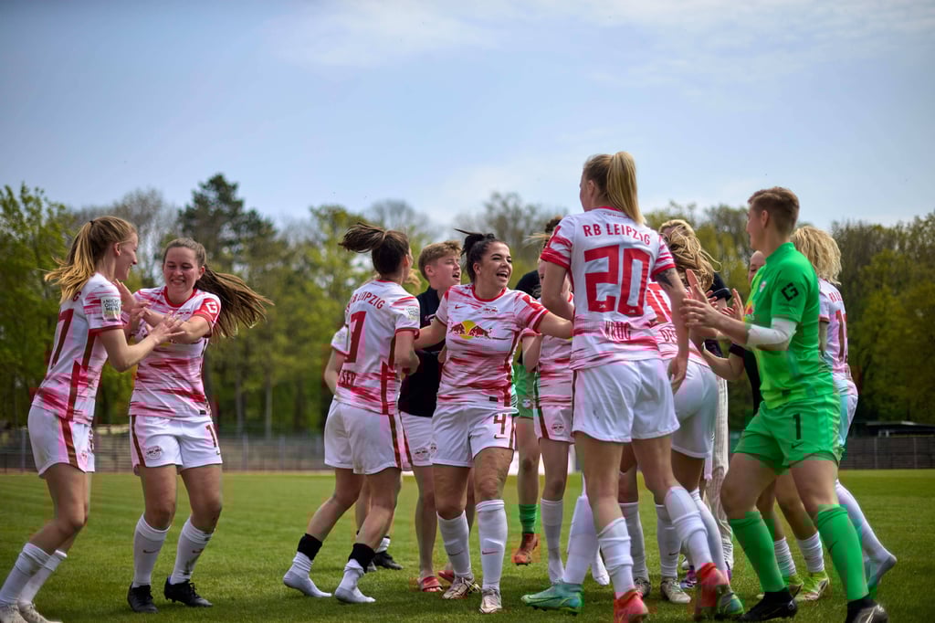 Die Frauen von RB Leipzig haben das Spiel knapp gewonnen.