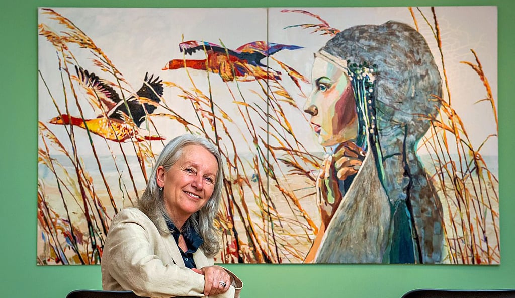 Kuratierte die Apoldaer Cornelia Schleime-Austellung: Andrea Fromm.
