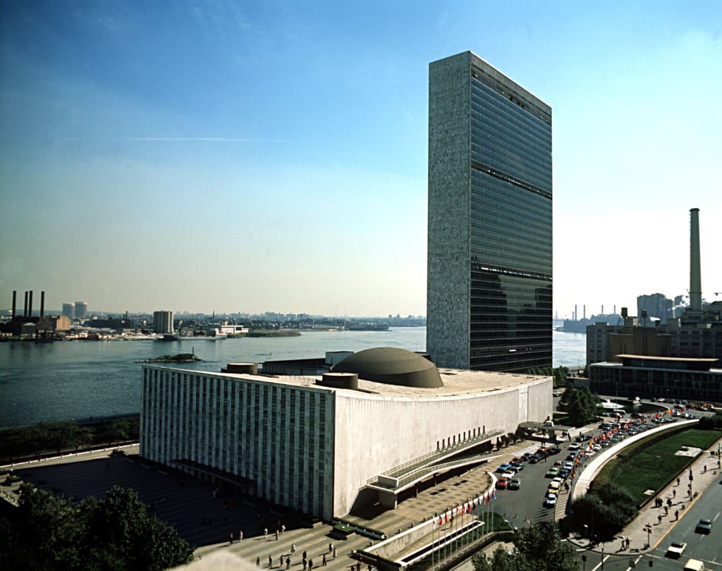 Der Sitz der UN in New York soll architektonisch zum Vorbild für das neue Einheitszentrum werden, sollten Halle und Wittenberg den Zuschlag erhalten.