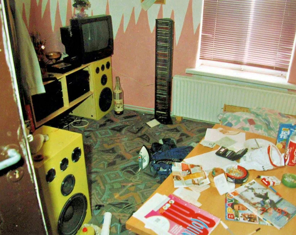 Das Zimmer von Heike Rimbach auf dem ausgebauten Dachboden im elterlichen Haus in in Lüttgenrode im Harz. Dort soll die damals 19-Jährige ermordet worden sein.