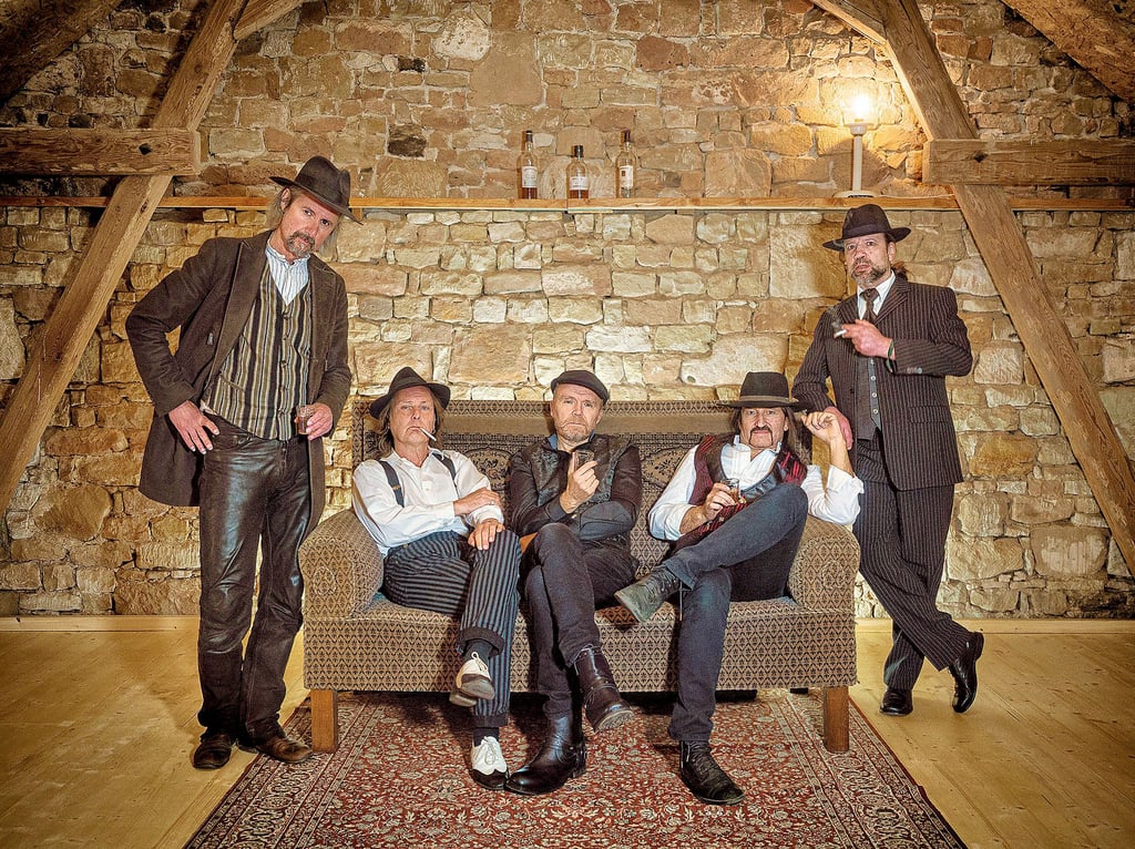 Klaus Adolphi (l.) und die Band The Aberlour’s bringen seit 1999 Celtic Folk unters Volk - das nächste Mal am Donnerstag im Objekt.