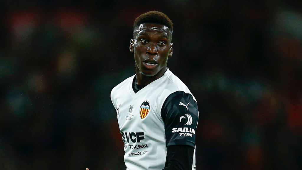 Ilaix Moriba&nbsp; im Trikot des FC Valencia.